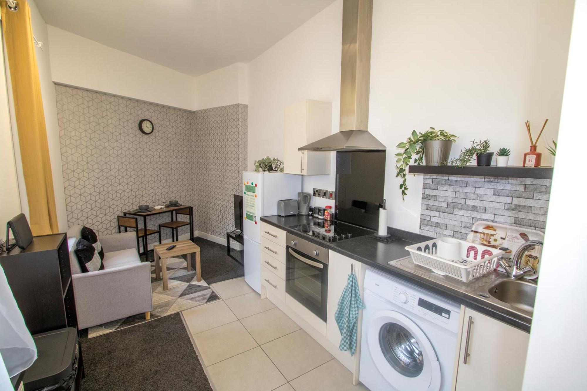 Cozy And Charming - 1 Bedroom Apartment - Free Parking, Transit Links, Close To Stadiums Manchester Exteriör bild